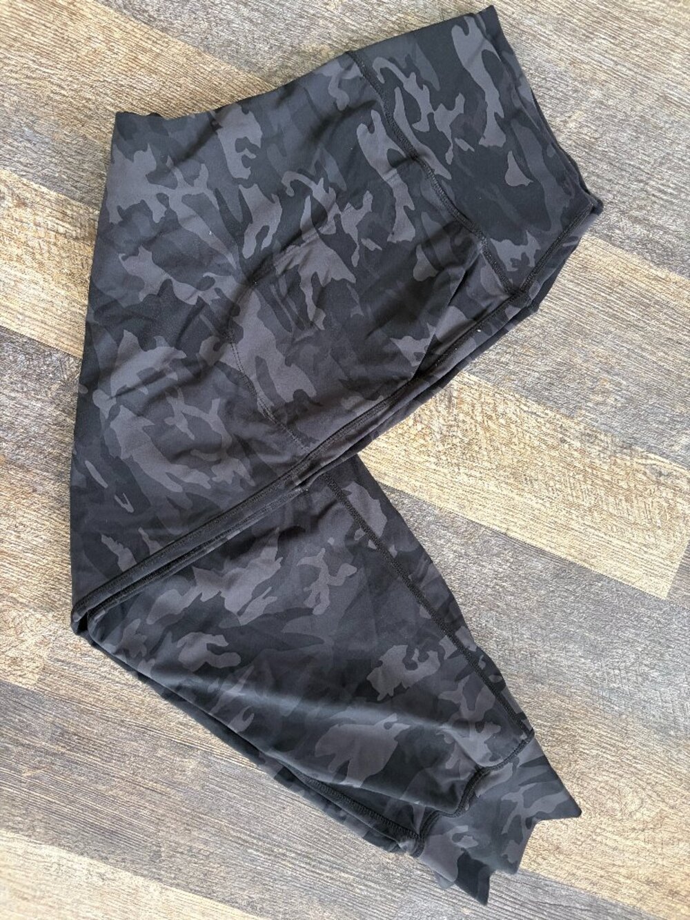 G Gradual Ladies Joggers- Black/Grey Camo- Large